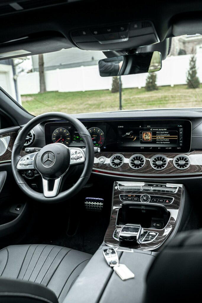pexels photo 3778769 3778769 Explore the sophisticated interior of a Mercedes Benz with modern technology and luxury finishes.